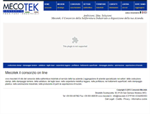 Tablet Screenshot of mecotek.it